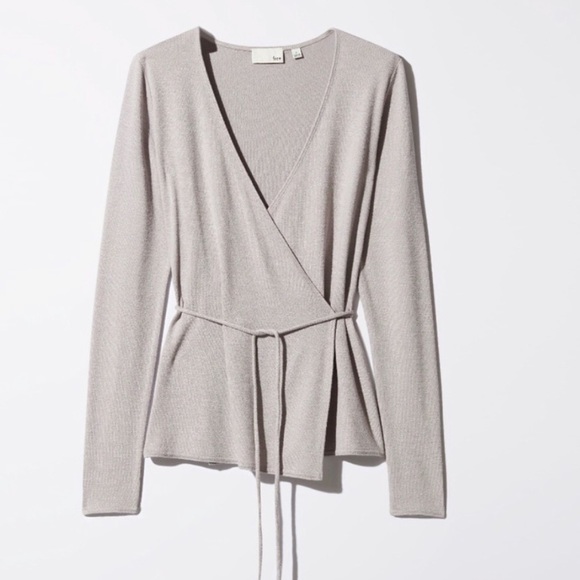 WILFRED Katsia Knit Wrap Top - Picture 11 of 13